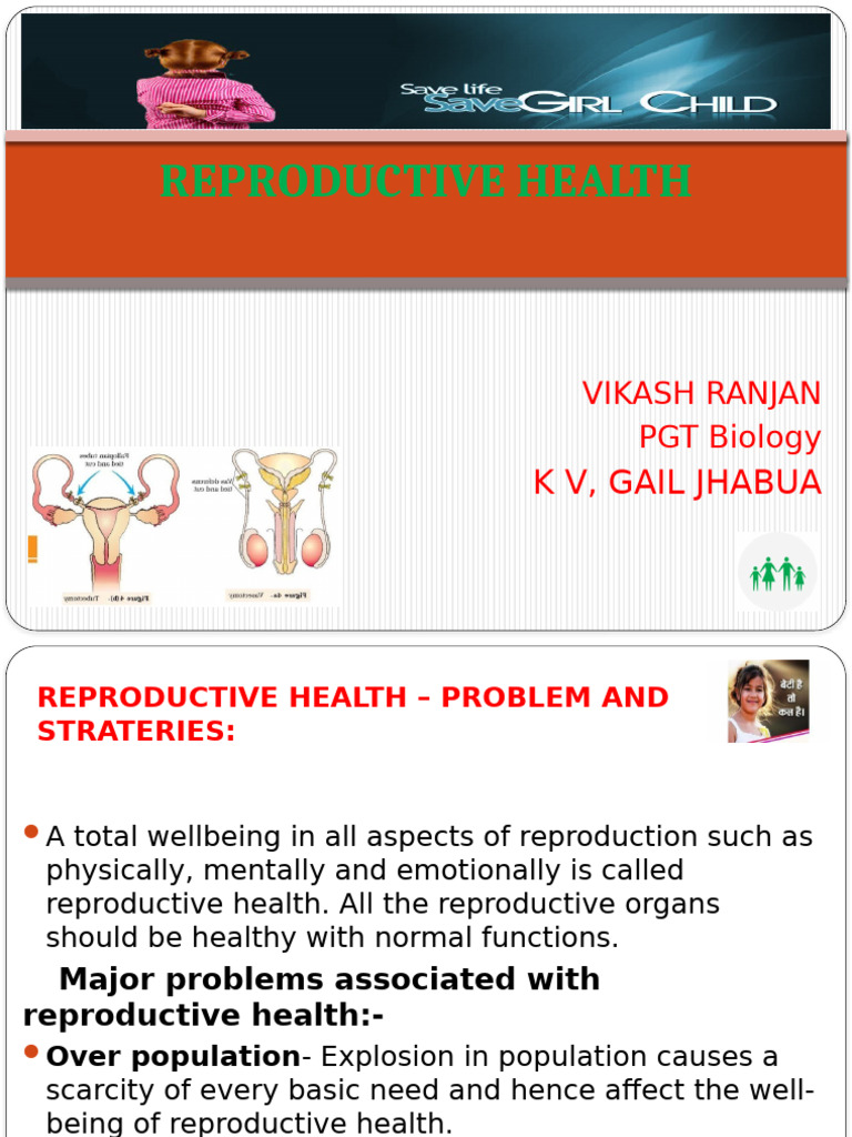 Reproductive Health Issues and Solutions | PDF | Birth Control ...