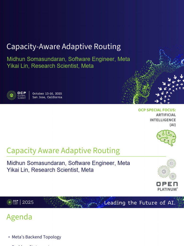 Capacity-Aware Adaptive Routing Solutions | PDF | Routing | Network ...