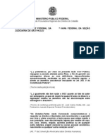 ACP - Direito Do Estrangeiro Ao Beneficio de Prestacao Conti