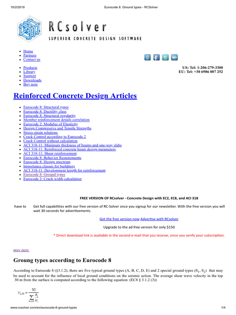 Eurocode 8 Ground Types Explained | PDF | Clay | Fracture