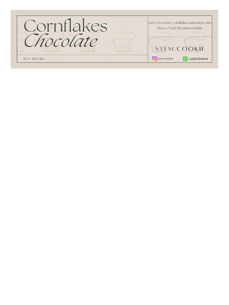 Dark Chocolate Cornflakes Recipe | PDF