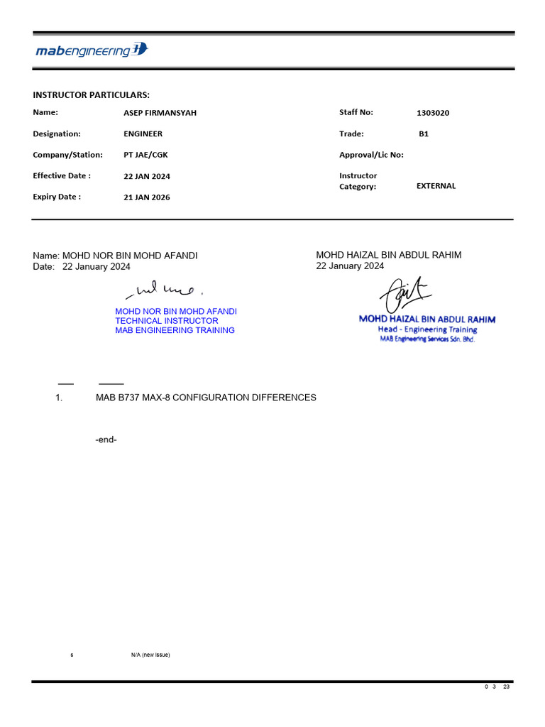 Etdf 046 CGK Asep Firmansyah 2024 | PDF