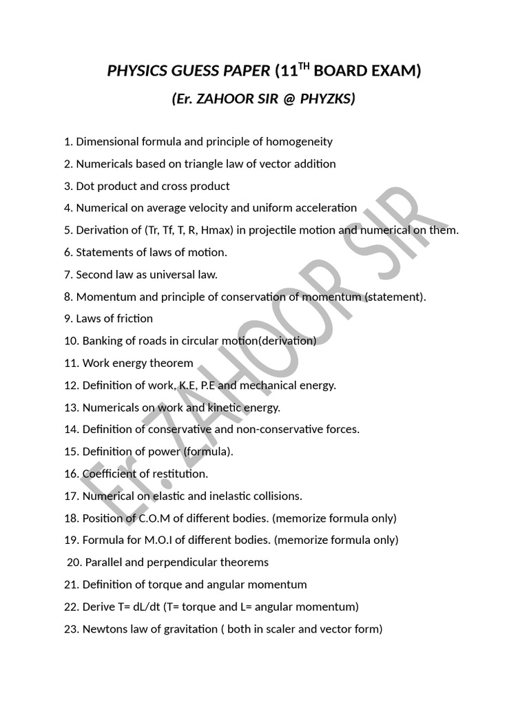 New Physics Guess | PDF