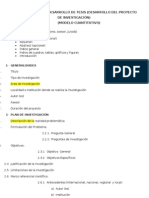 Esquema Desarrollo Tesis Cuantitativo