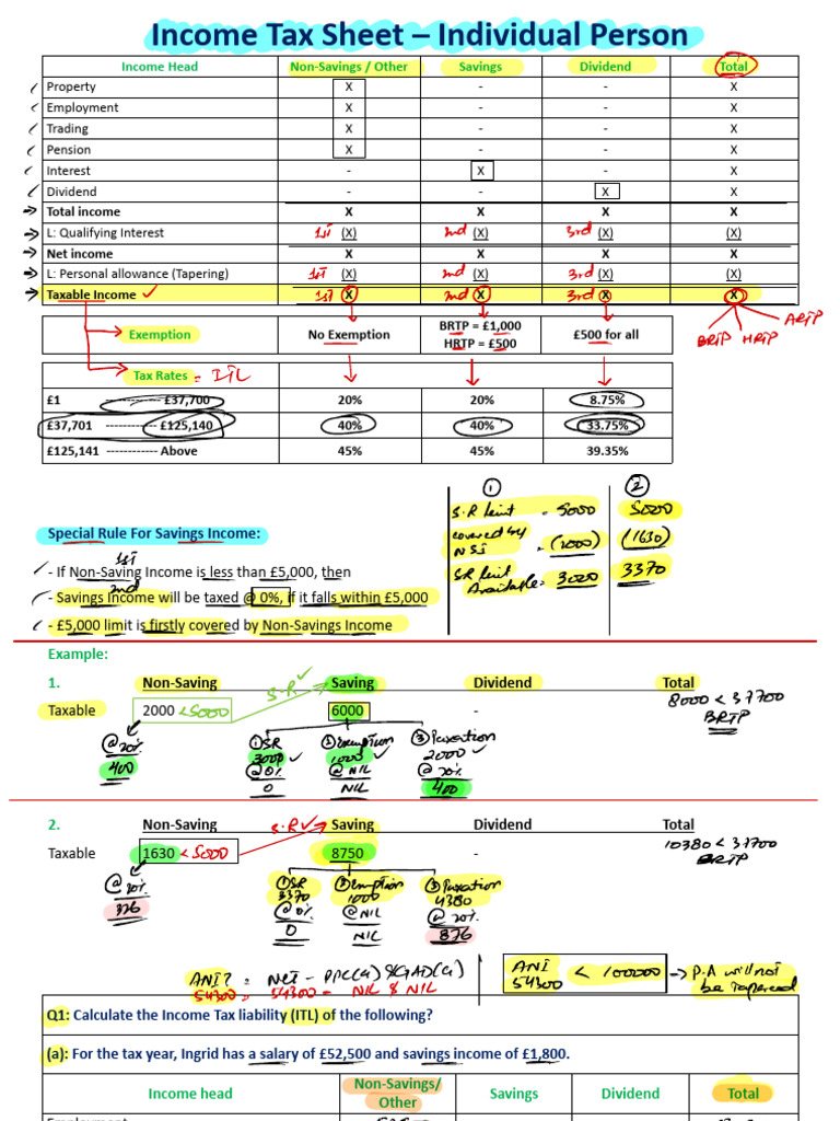 5 Income Sheet | PDF | Wealth | Money