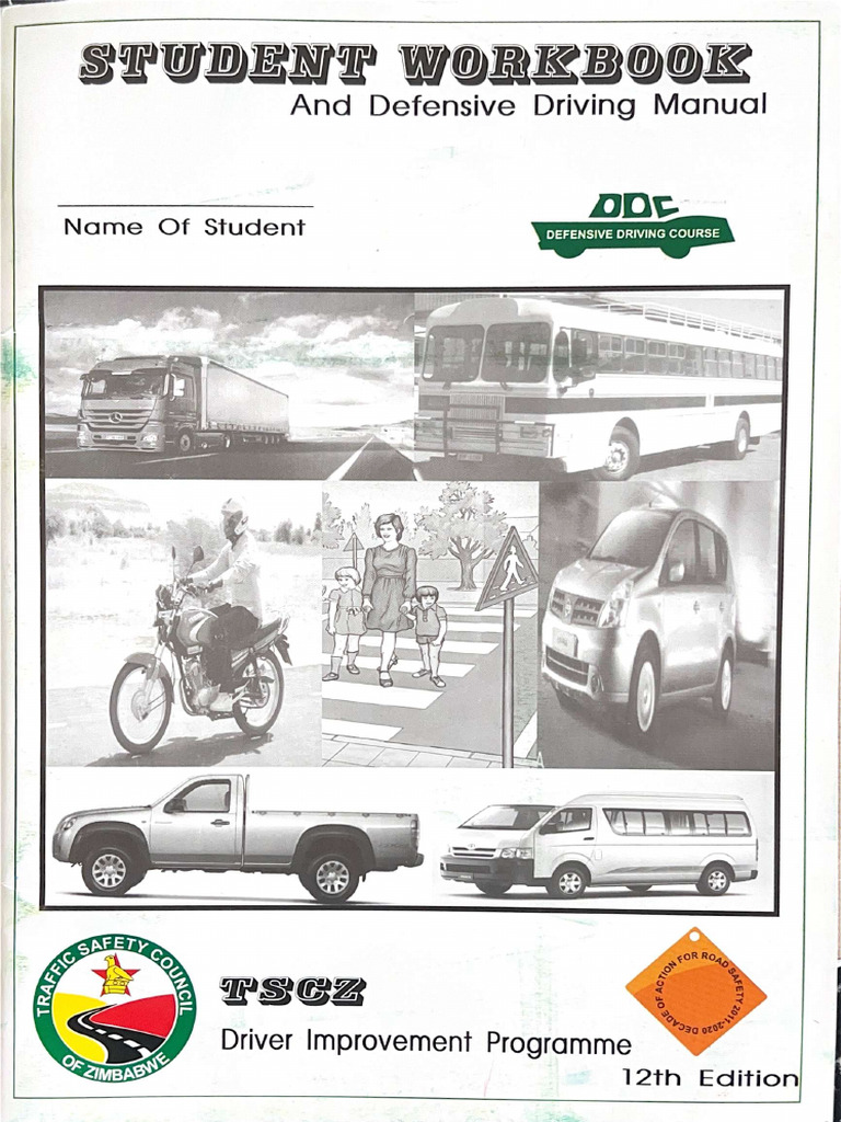 Section 1 To 6 Defensive Driving Manual Defensi - Compressed | PDF