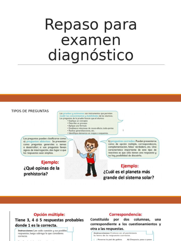 Repaso Español 1 | PDF