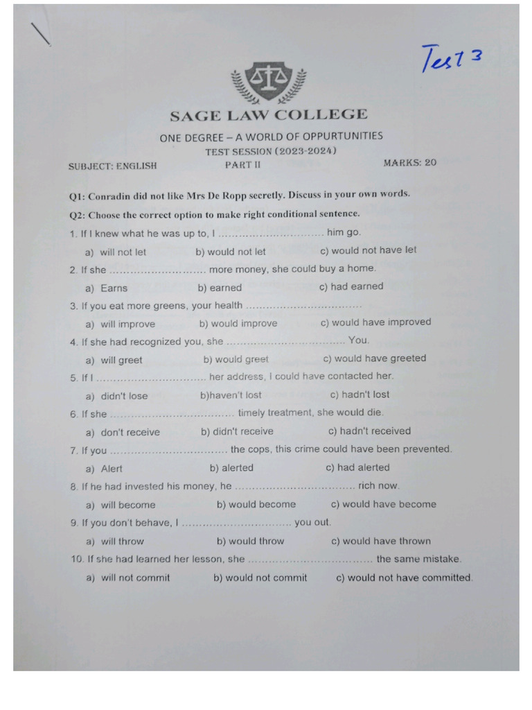 English LLB Part 2 | PDF
