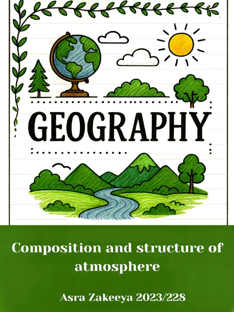 Composition and Structure of Earth's Atmosphere | PDF | Transparent ...