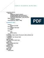 Communicable Disease Nursing: Drug of Choice