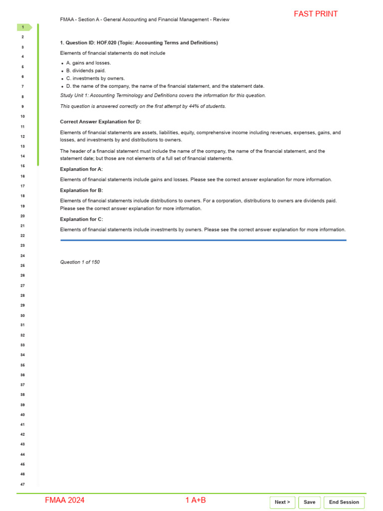 Section A+B | PDF | Debits And Credits | Auditor's Report