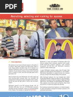 Download McDonalds - Recruitment  Selection  Training by Idonia Calleja SN94544669 doc pdf