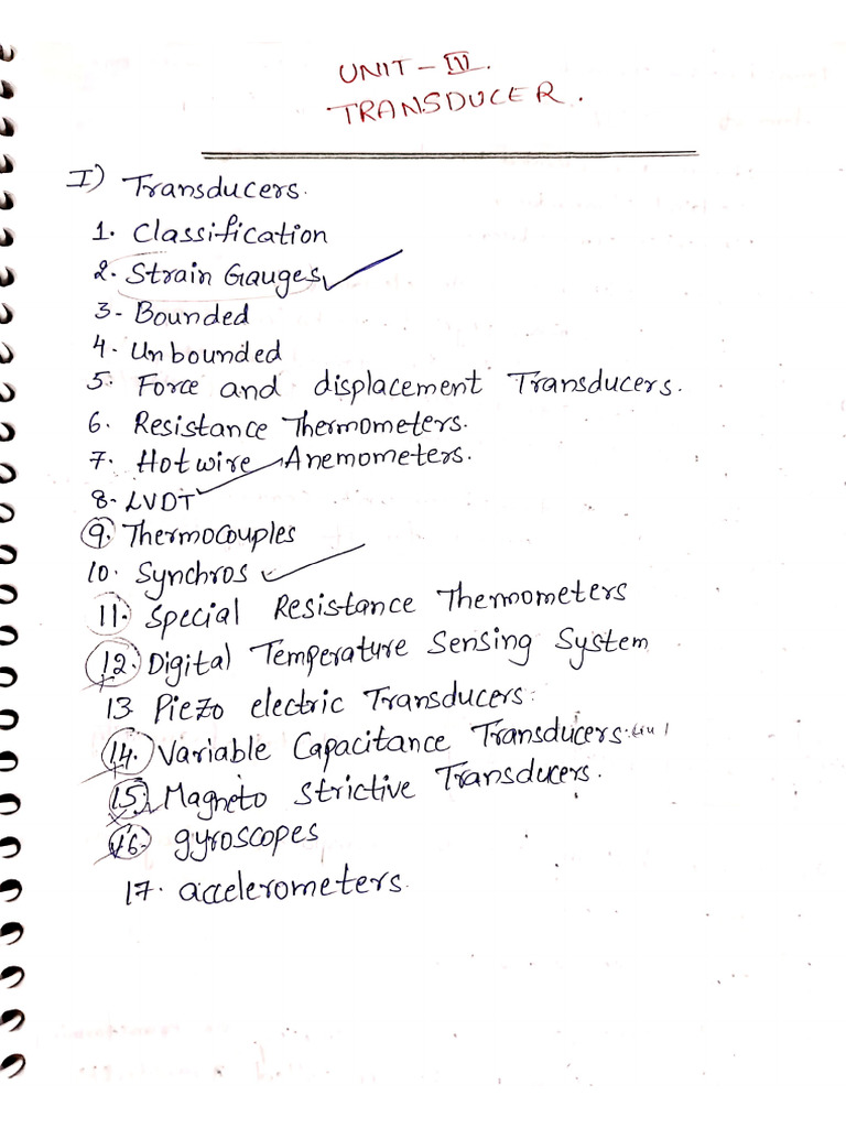 Unit 4 Transducer EMI | PDF