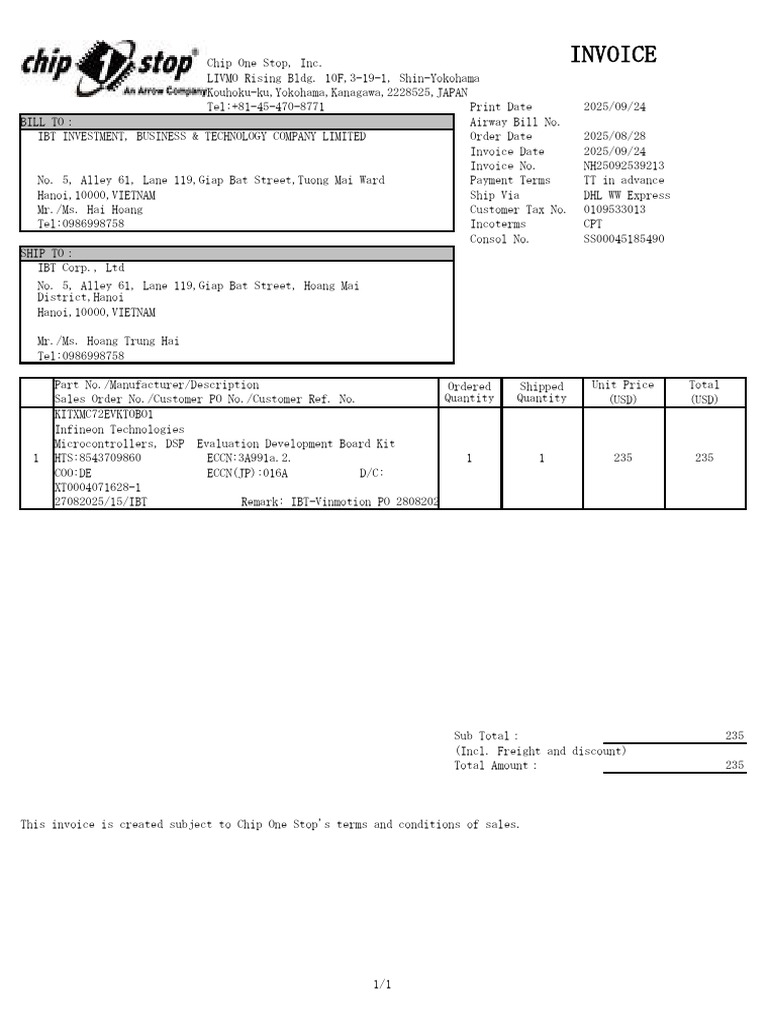 Invoice (XT0004071628) 20250924130904 | PDF