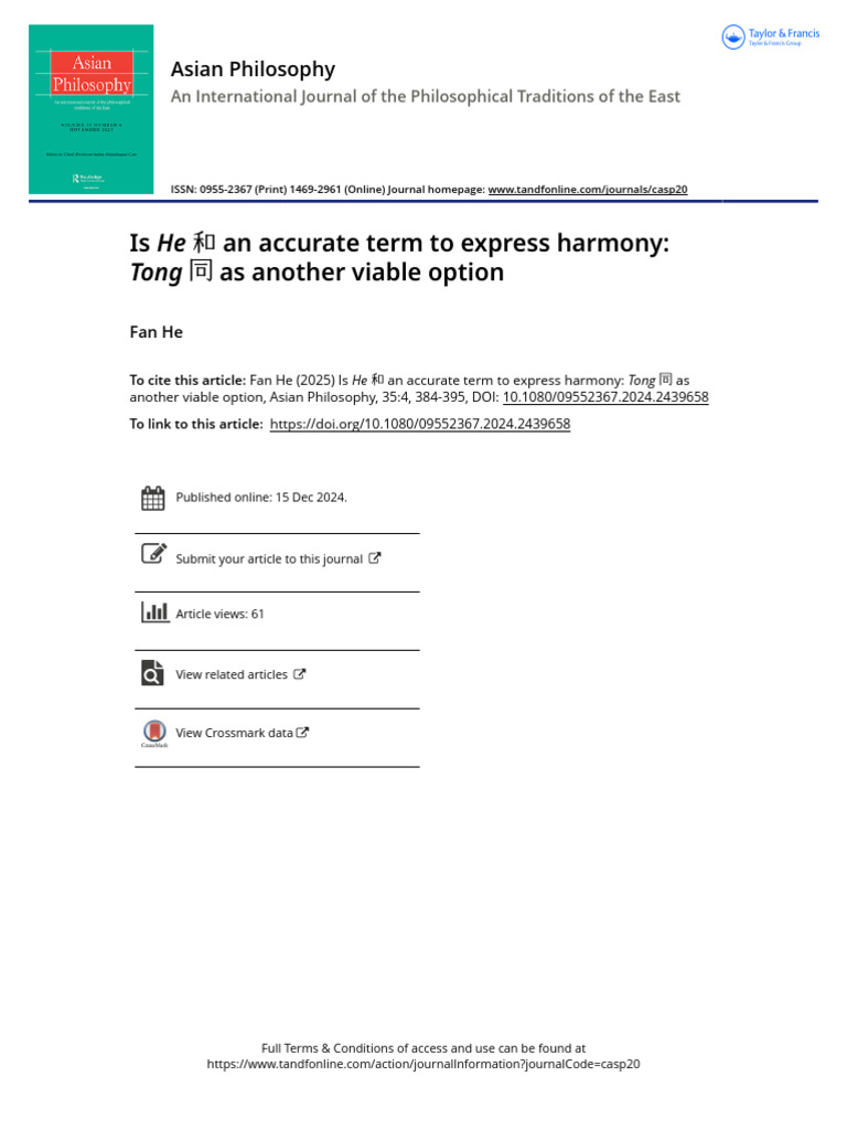 Is He An Accurate Term To Express Harm | PDF