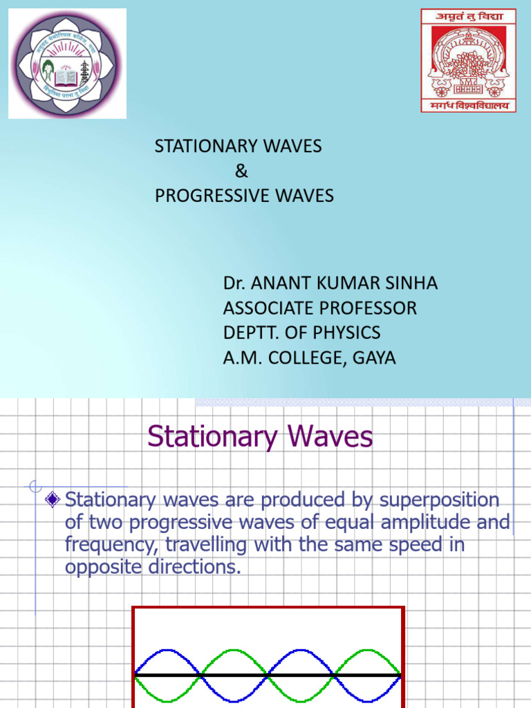 Stationary and Progressive Waves Explained | PDF | Waves | Normal Mode