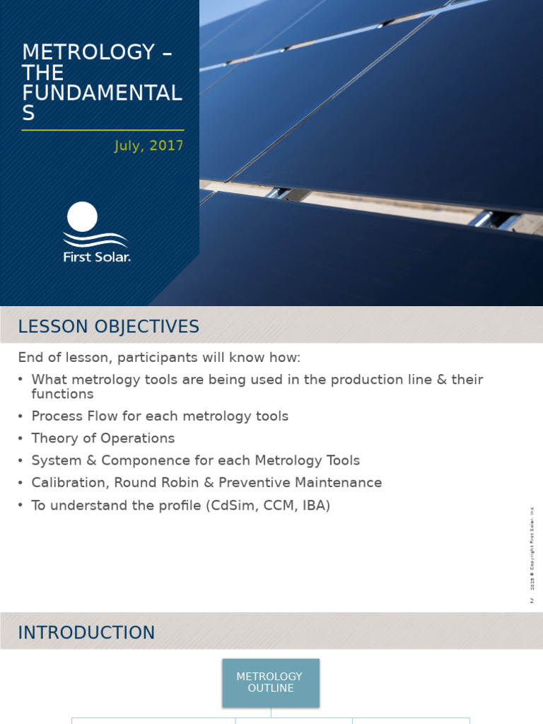 Metrology - The Fundamentals 2.0 | PDF | Energy Dispersive X Ray ...