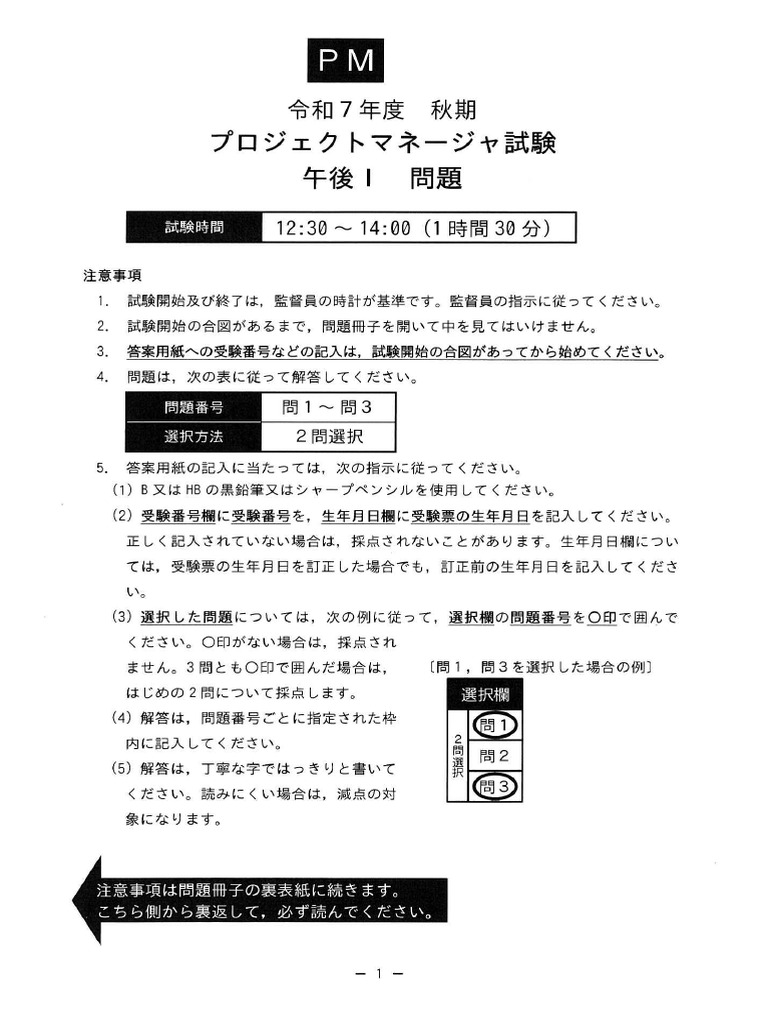 2025r07a PM pm1 Qs | PDF