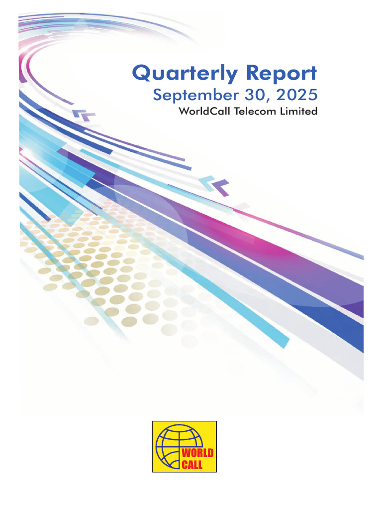 WorldCall Telecom Q3 2025 Financial Report | PDF | Going Concern ...
