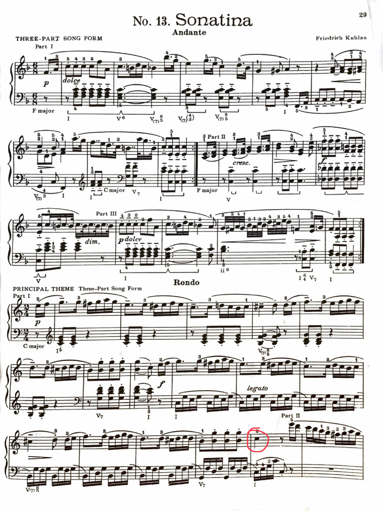 Three-Part Song Form Analysis | PDF