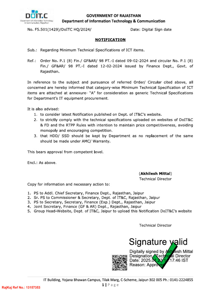 202501230542152248940DoIT Notification 4 ICT Specs 2 Upload 22-01-2025 ...
