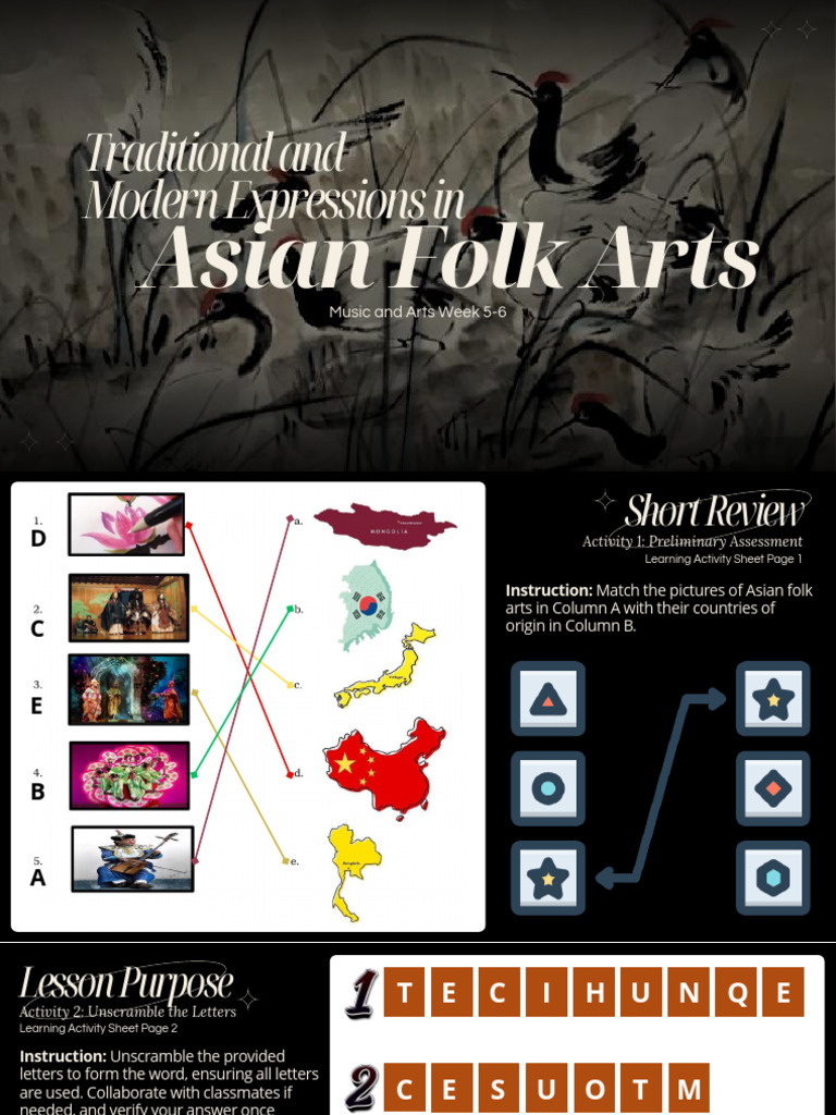 Q2 Music and Arts W5 | PDF | Puppetry | Performing Arts