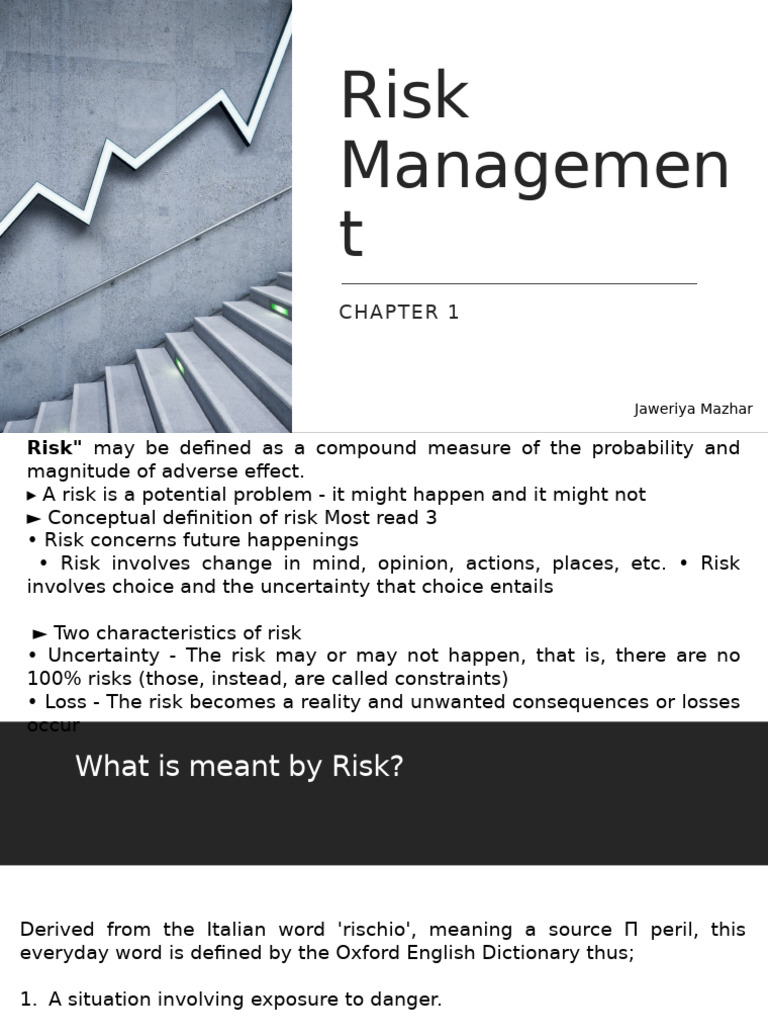 Understanding Risk Management Basics | PDF | Risk | Regulatory Compliance