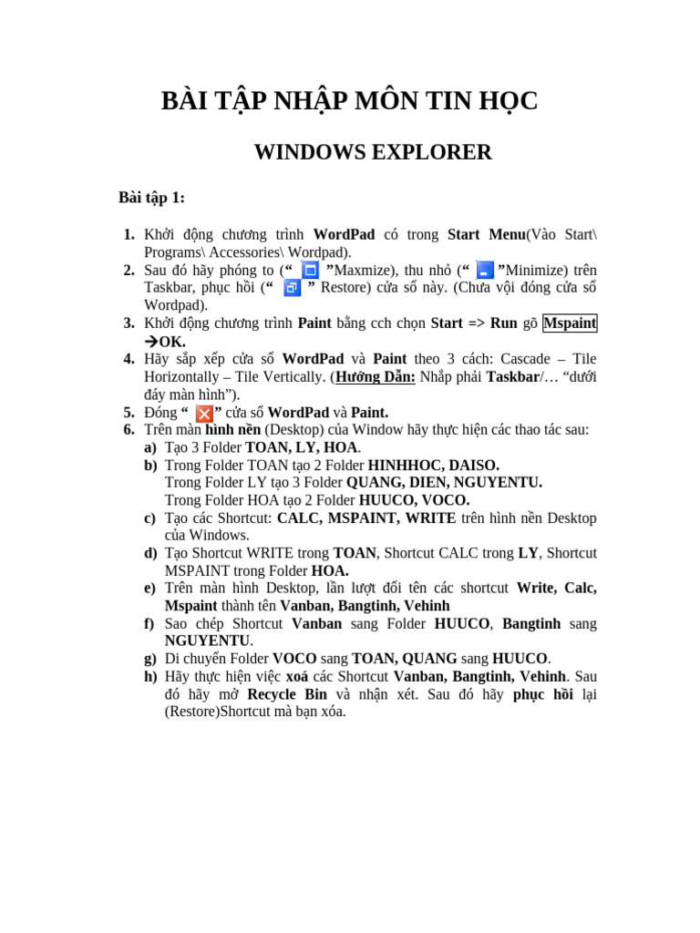 Bai Tap | PDF