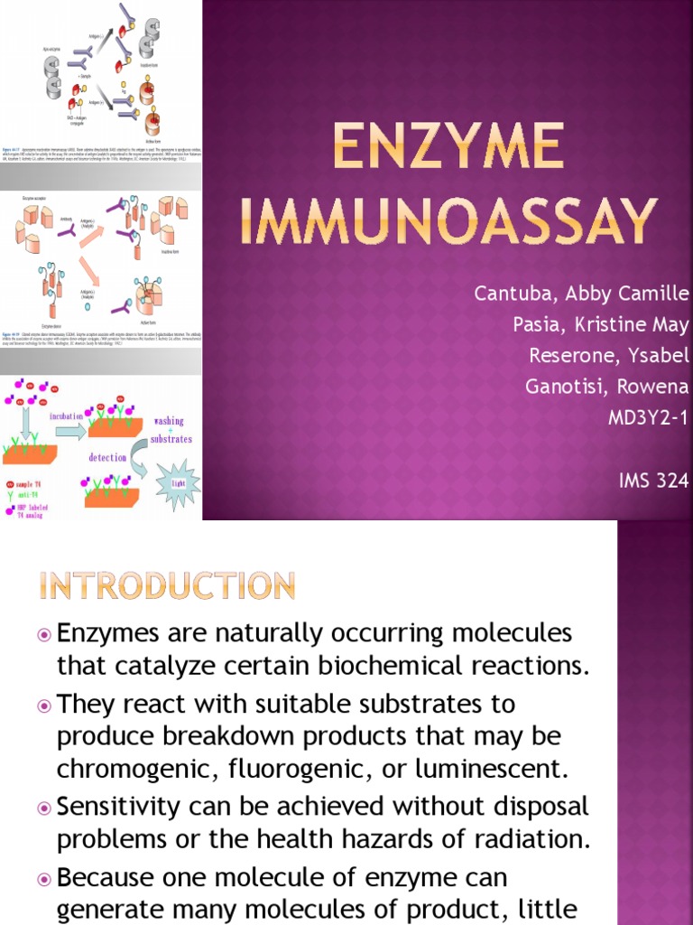 An In-Depth Review of Enzyme Immunoassays: Applications, Assay Formats ...