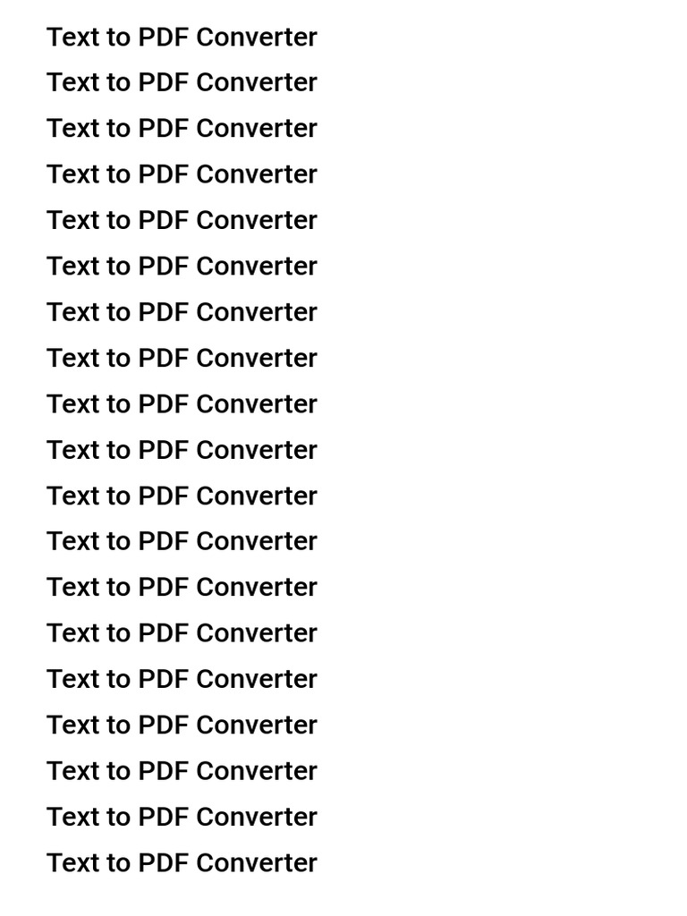 Text to PDF Converter Tool | PDF | Graphics | Communication Design