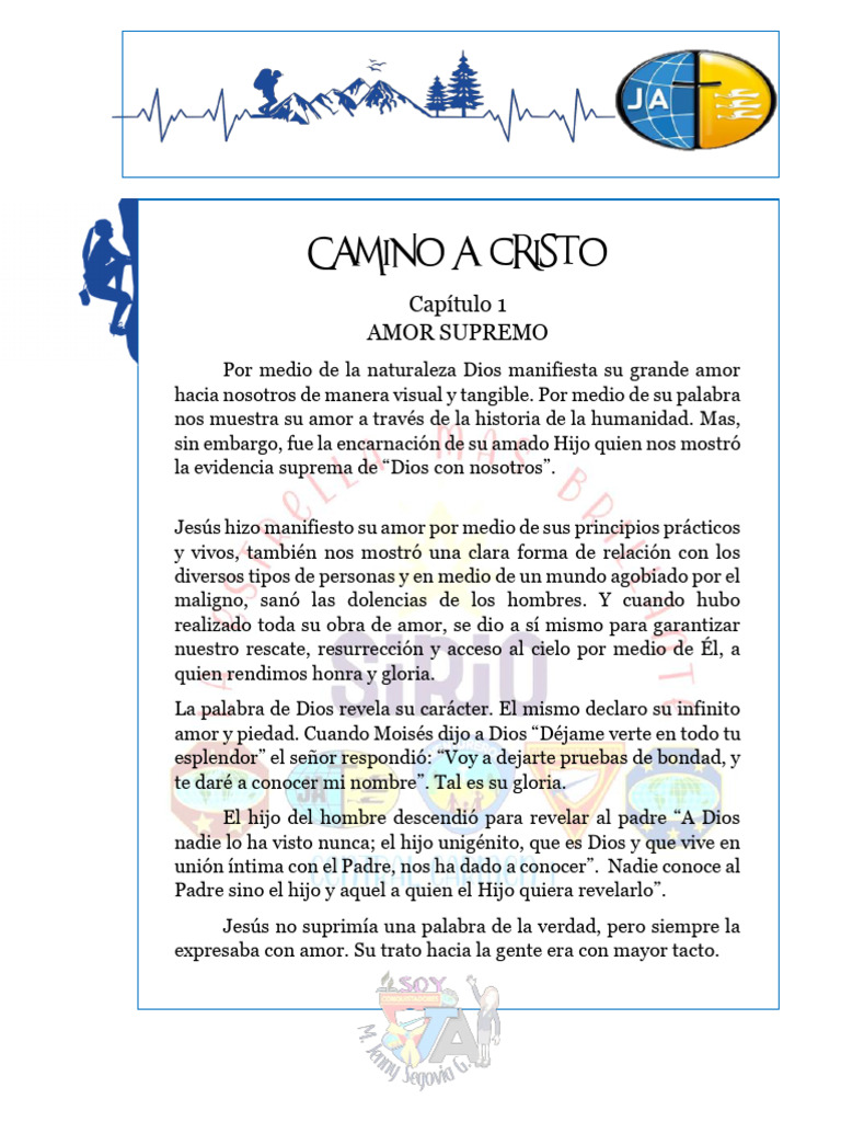 Camino A Cristo | PDF | Pecado | Cristo (título)