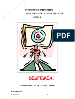 disfemia