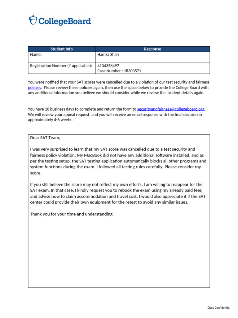 CS Reconsideration Form | PDF