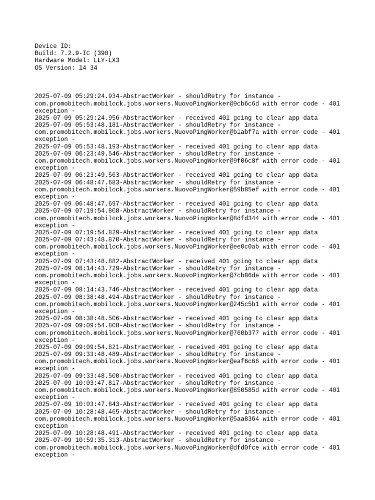 NuovoPingWorker Error Log Analysis | PDF | Domain Name System | Java ...