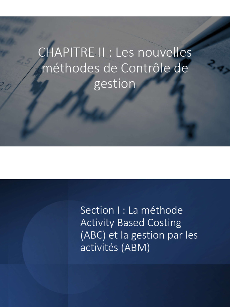Méthodes de Contrôle de Gestion ABC | PDF | Business | Marché (Économie)