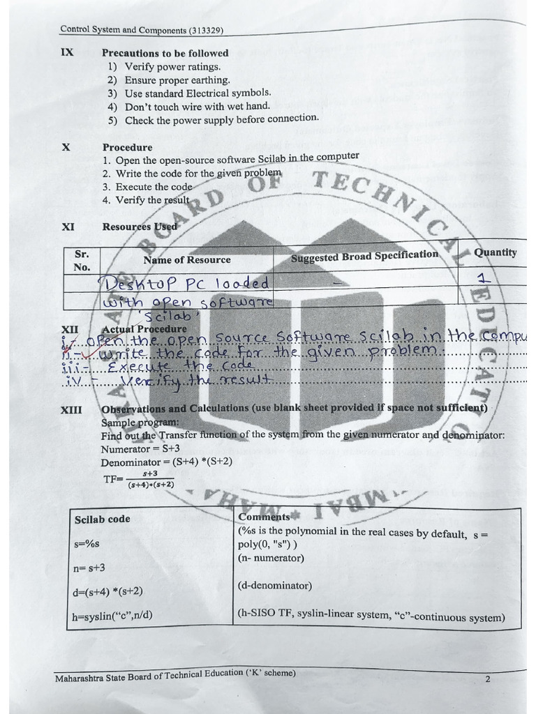 Cantrol System and Components | PDF