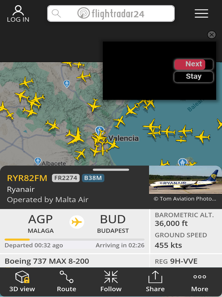 Flightradar24 Live Flight Tracker - Real-Time Flight Tracker Map | PDF