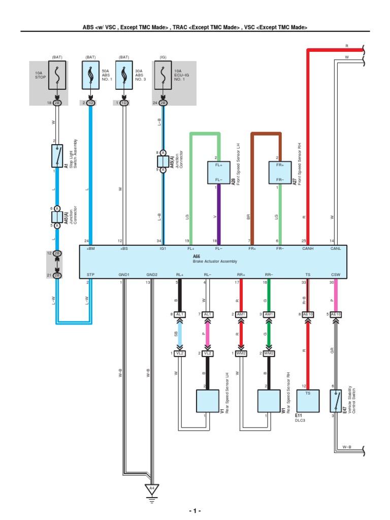20092010 Toyota Corolla Electrical Wiring Diagrams Anti