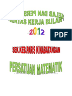 Kertas Kerja Persatuan Matematik