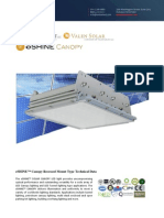 Ember Led - Eshine Solar Led Canopy Light - Recessed