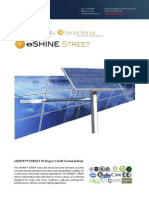 Ember Led - Eshine Solar Led Street Light 85 Degree Wide