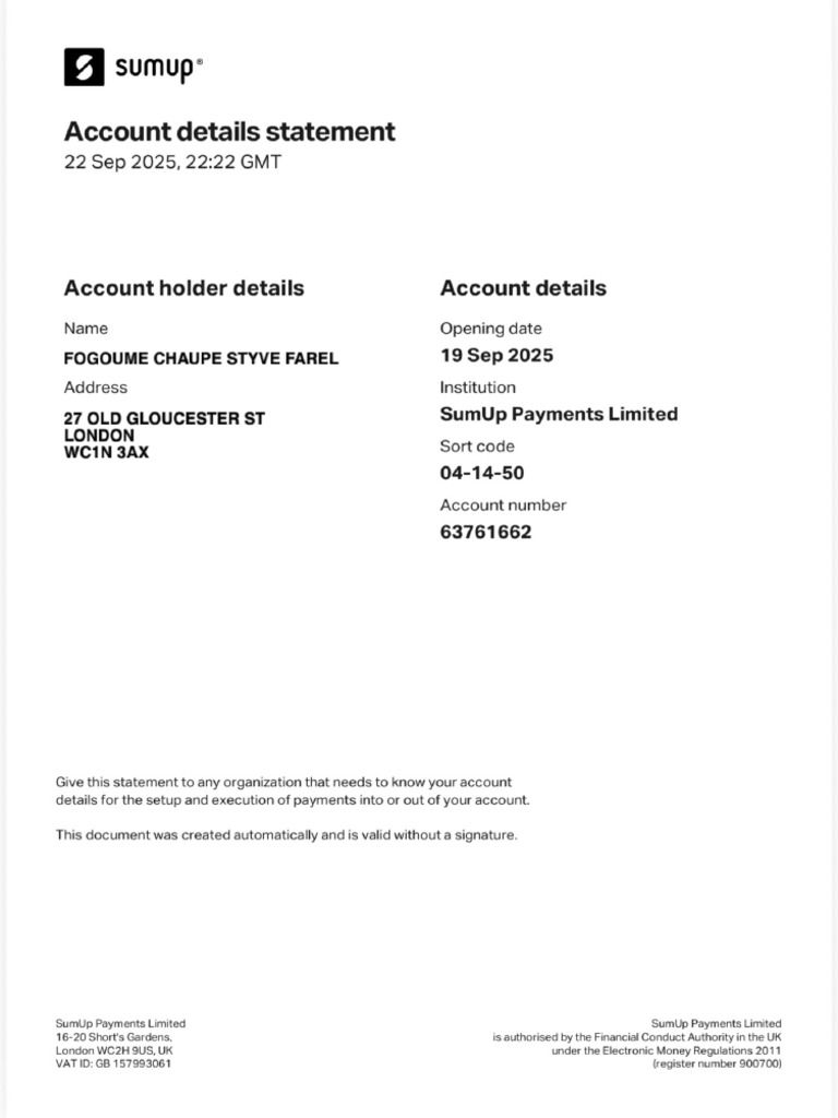 Account Statement | PDF
