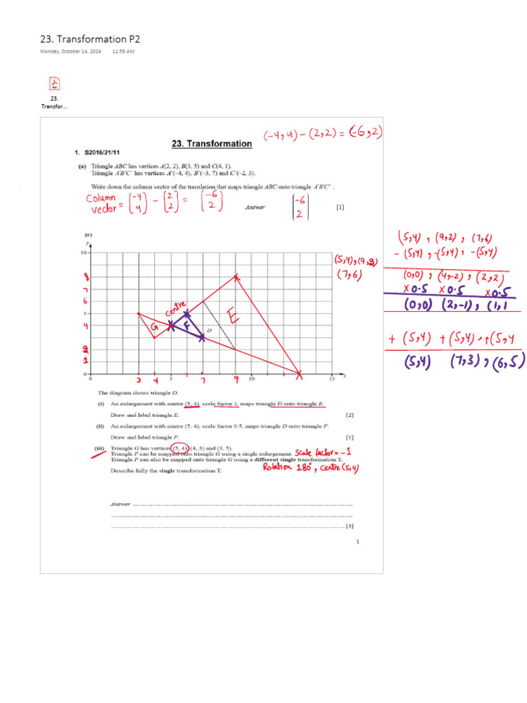 Transformation Process Overview | PDF