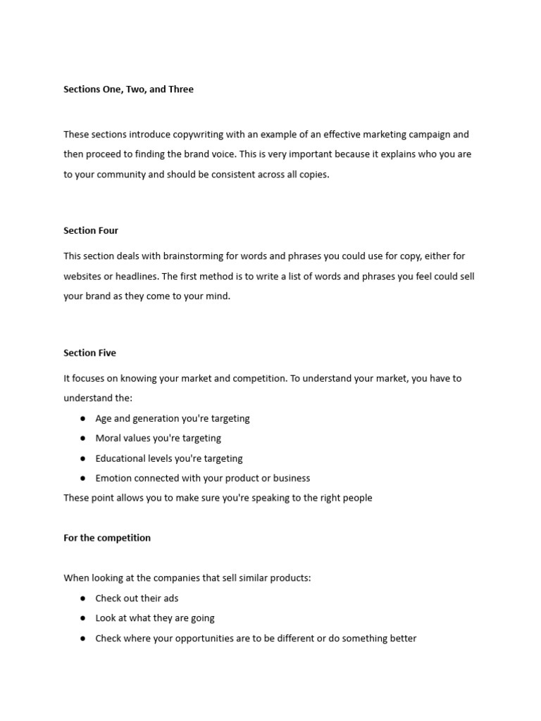 Essential Copywriting Strategies Guide | PDF | Copywriting | Mass Media