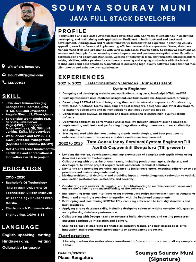 Java FullStack Developer SSM | PDF