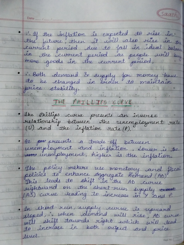 7) Phillips Curve 1 PDF