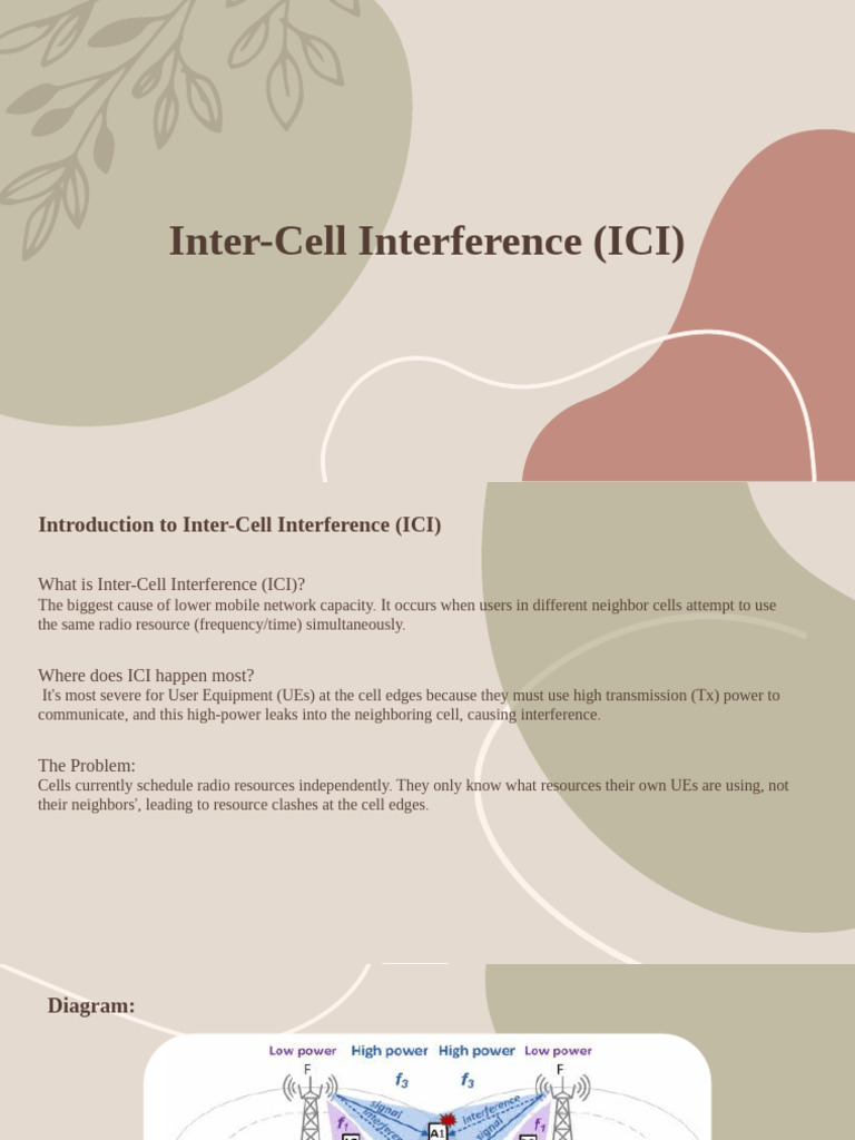 Understanding Inter-Cell Interference (ICI) | PDF | Cellular Network ...