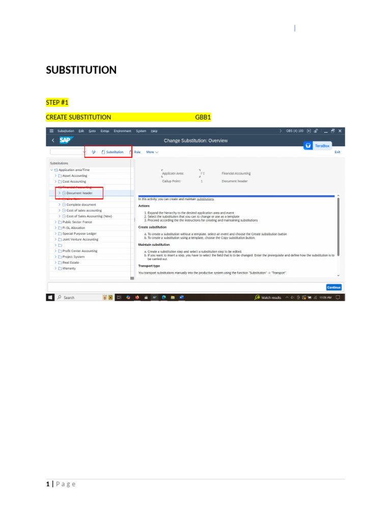 Substitution Process for Company Codes | PDF