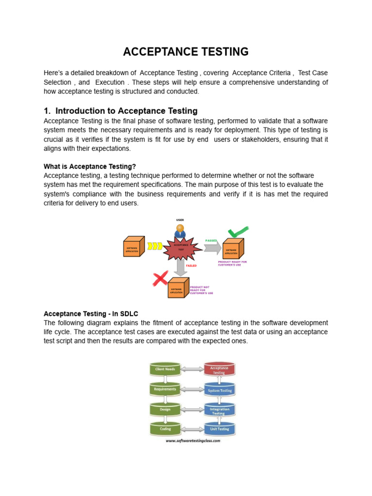 User Acceptance Testing Updated | PDF | Software Testing | Software ...