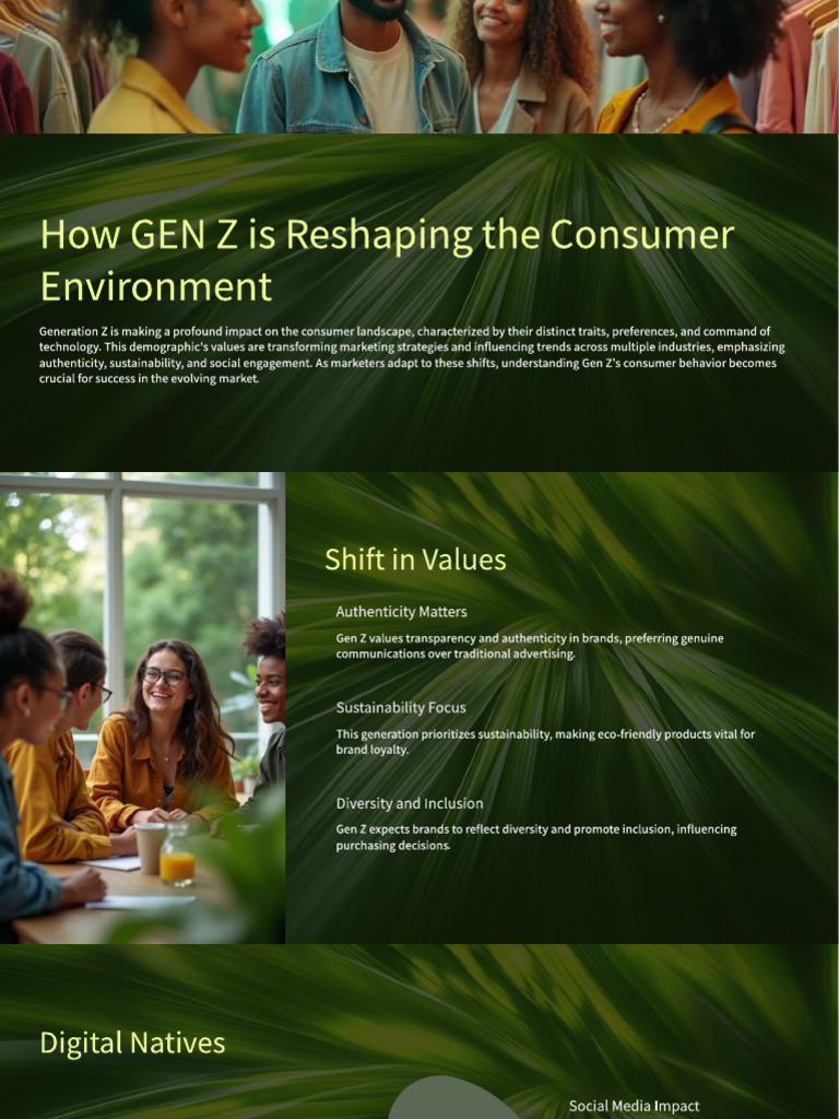 Gen Z's Impact on Consumer Trends | PDF | Brand | Consumer Behaviour
